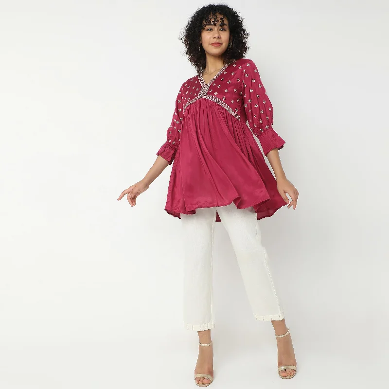 Seasonal Sale Flare Fit Printed Kurta