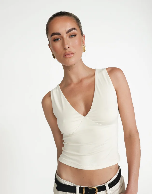 Urban Fashion Zira Top (Oat)