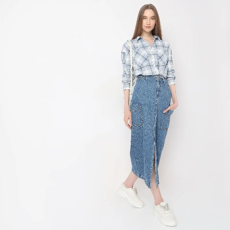 Limited-Time Offer Oversize Checkered Shirt