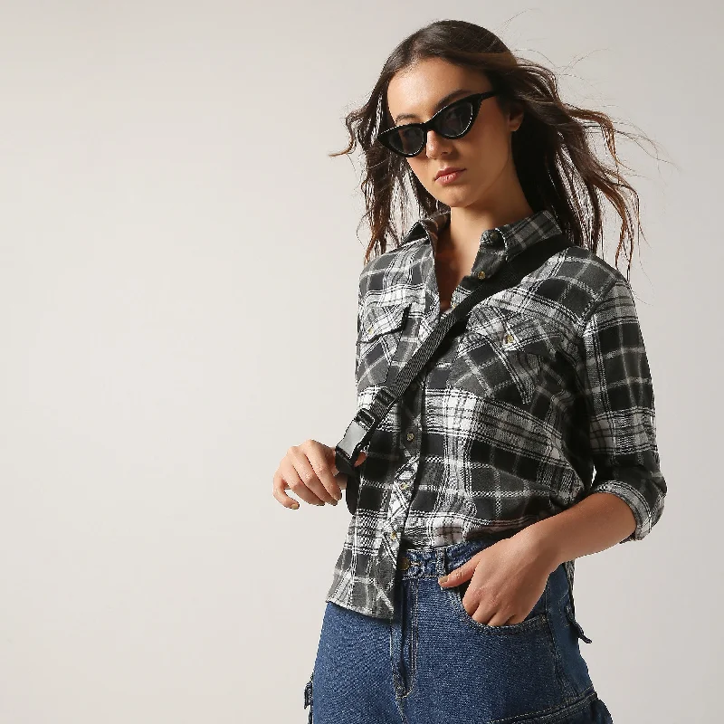 Elegant Fashion Offers Regular Fit Checkered Shirt