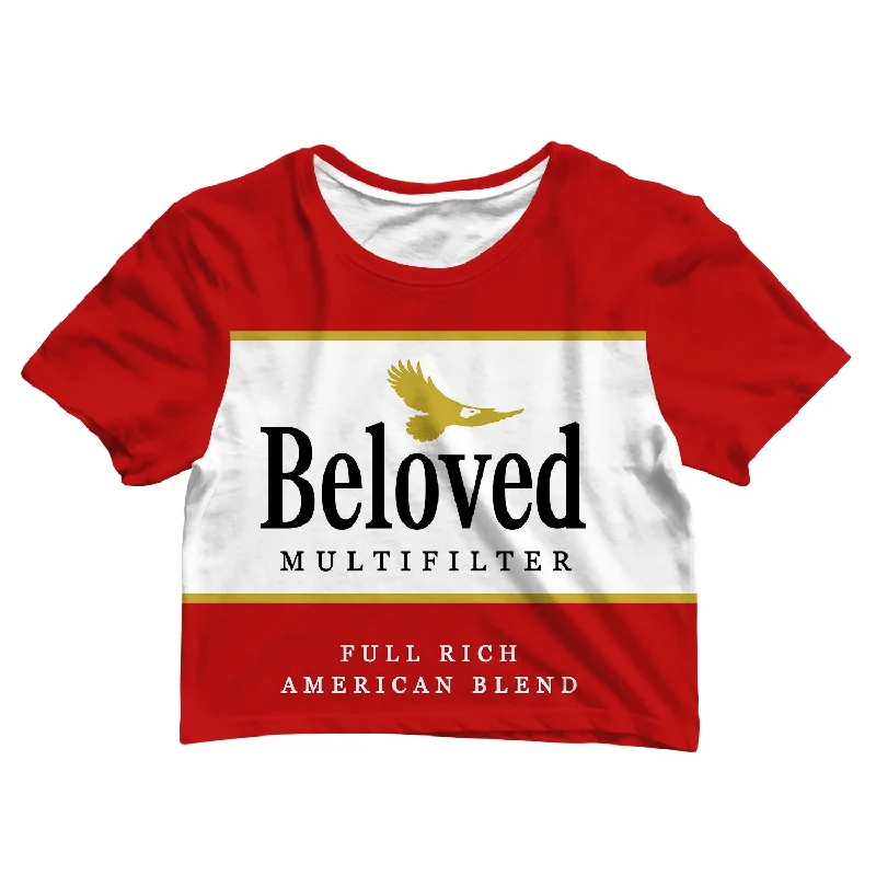 Cutting Edge Fashion Beloved Multifilter Crop Tee