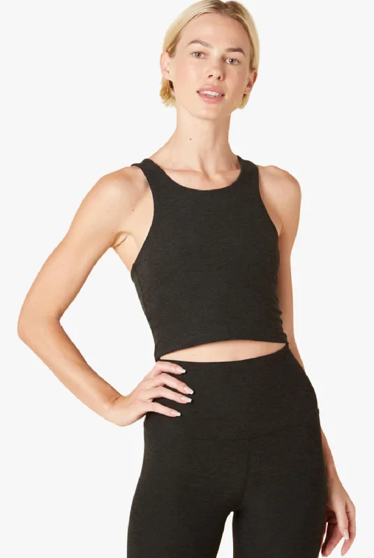 Exclusive Sale Beyond Yoga ReFocus Cropped Tank - Black