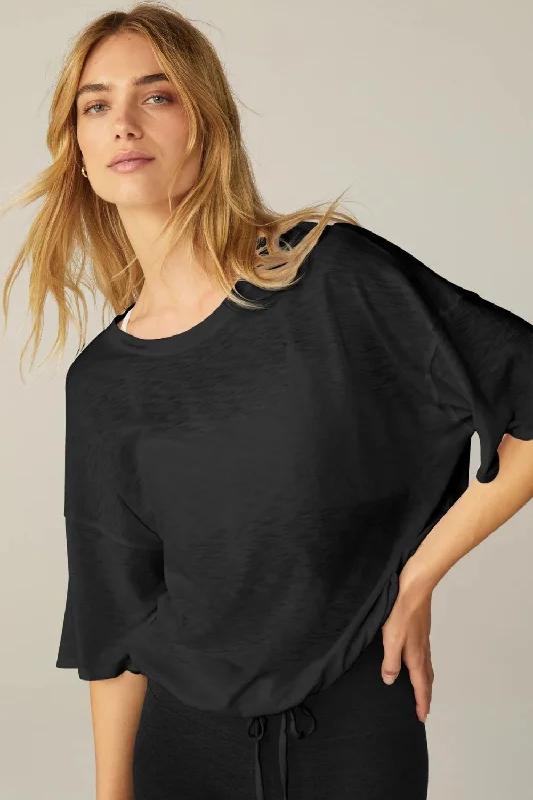 Sale Event, Prices Rock Beyond Yoga Tied Up Tee - Black