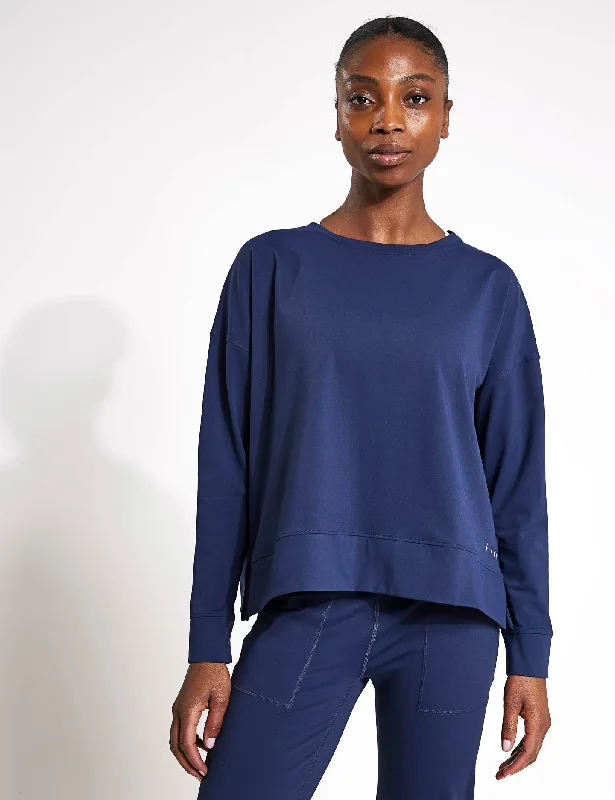 Online Boutiques Daba Sweatshirt - Sailor Blue