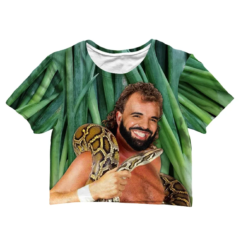 Style Breakthroughs Drake The Snake Crop Tee