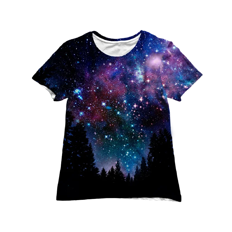 Trend Forward Threads Galaxy Forest Women's Tee