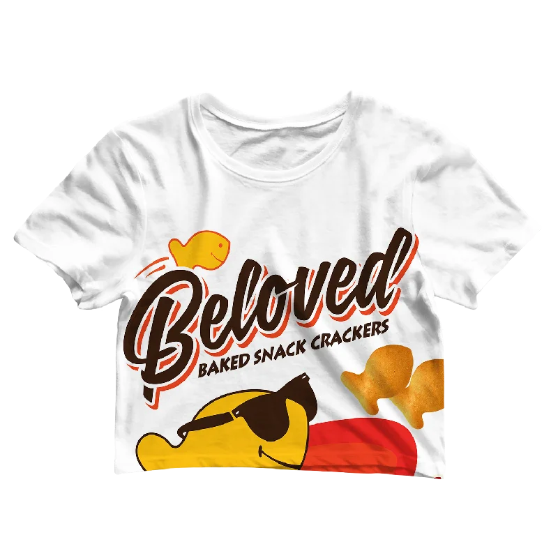 Summer Deals Beloved Goldfish Crop Tee