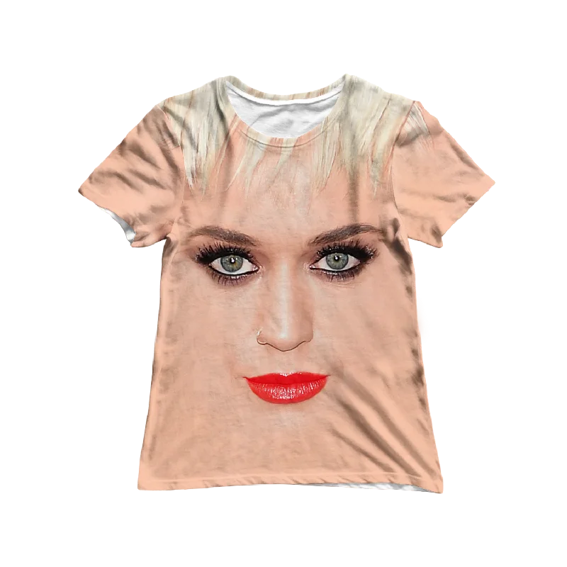 Latest Fashion for Women Katy Perry Face Women's Tee