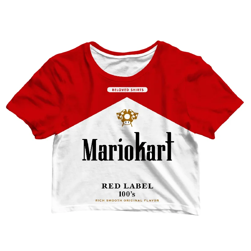 Daily Essentials Mariokart Crop Tee