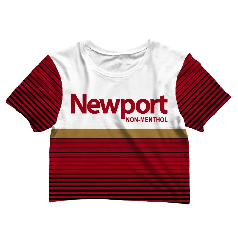 Innovate Your Wardrobe Newport Non-Menthol Crop Tee