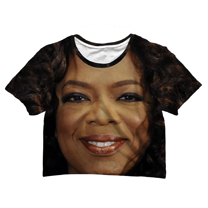 Boho Chic Fashion Oprah Crop Tee