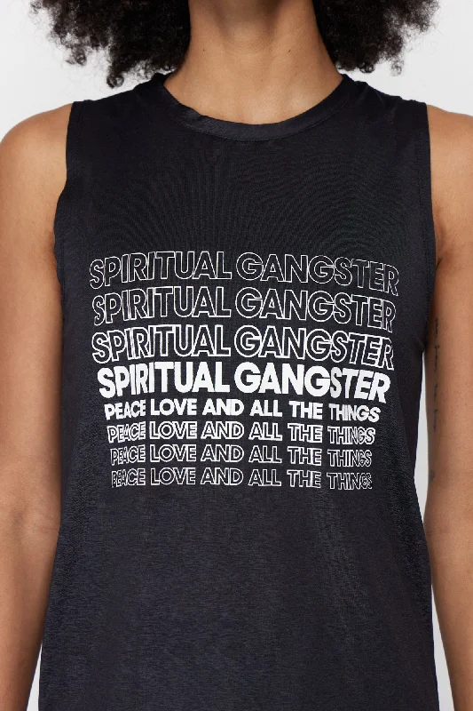 Weekend Exclusive Spiritual Gangster All Things Muscle Tank